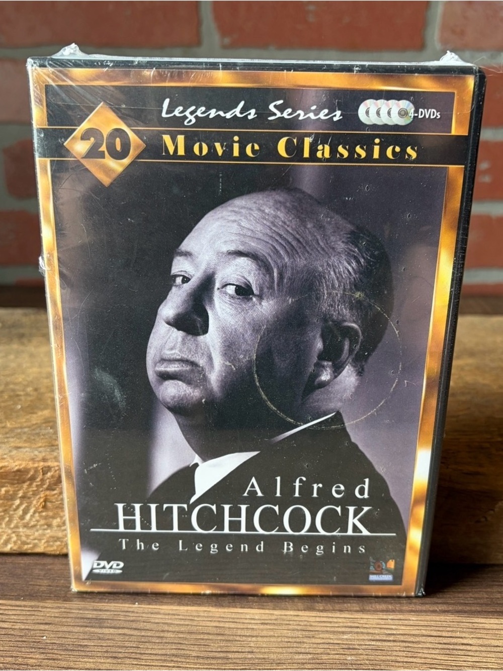 Alfred Hitchcock Legends Series Movie Classics 20 Films 4 DVD Set Sealed